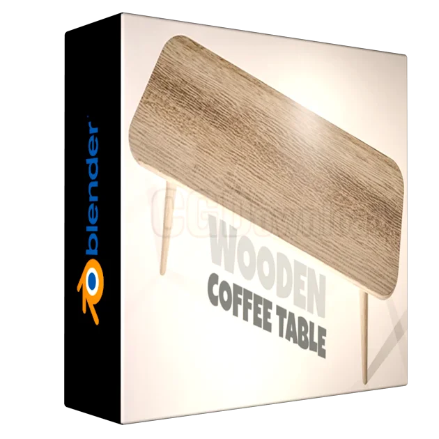 Blender 3D Modeling for Beginners - Model a Wooden Coffee Table from Scratch