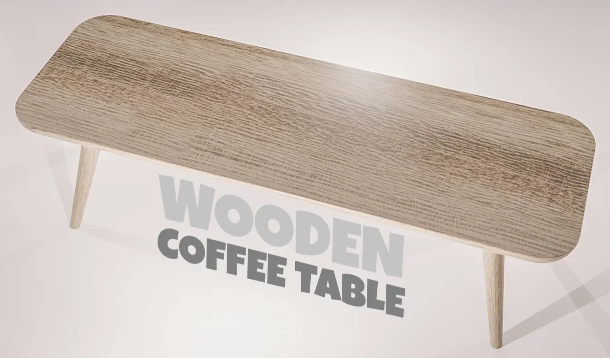 скачать Blender 3D Modeling for Beginners - Model a Wooden Coffee Table from Scratch