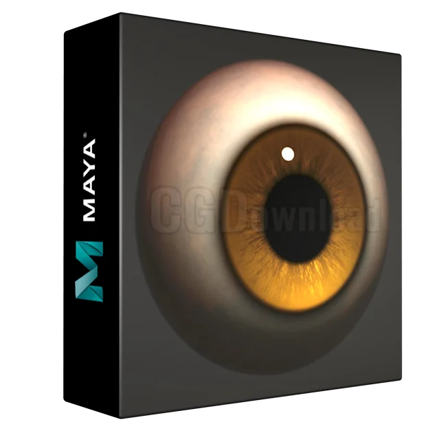 Creating a Procedural Eye in Maya