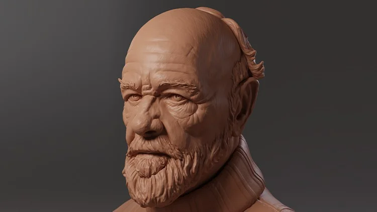 Zbrush Portrait Study George скачать