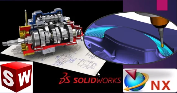 Solidworks CAD Basics & Siemens NX CAD CAM & Post Builder скачать