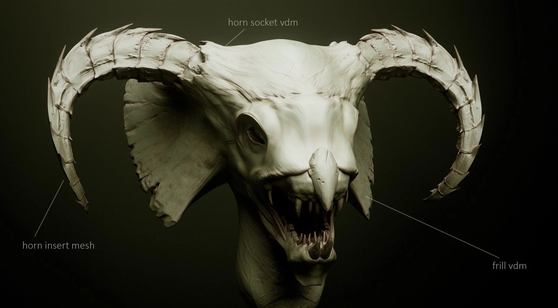 HORNS - 60 Horns, Antlers, Frills & Horn Sockets IMM + VDM скачать