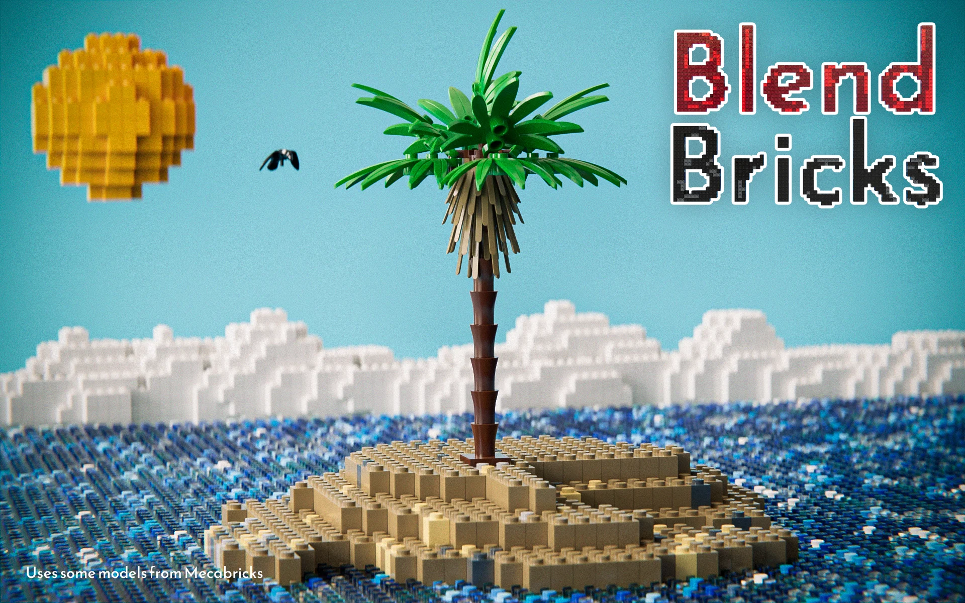 Blendbricks V2 - Photorealistic Abs Plastic Lego For Blender скачать