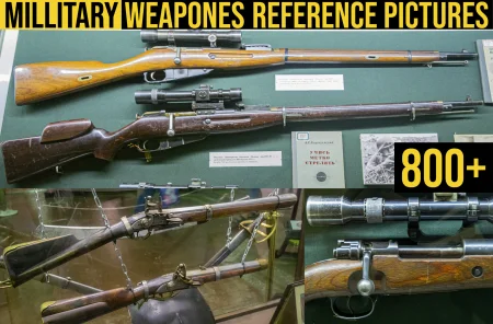 Military Weapons Reference Pictures (Medieval, WW1, WW2) 800+ скачать