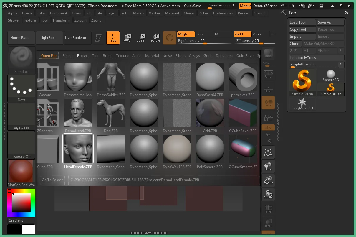 Pixologic ZBrush 2023.2 crack