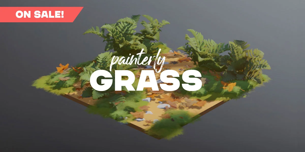 Painterly Grass Asset Pack скачать