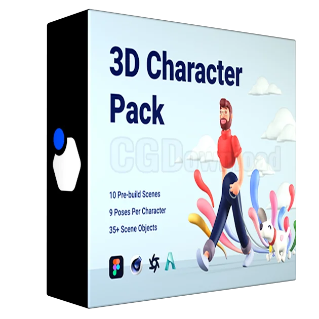 3D Character Pack | UI8