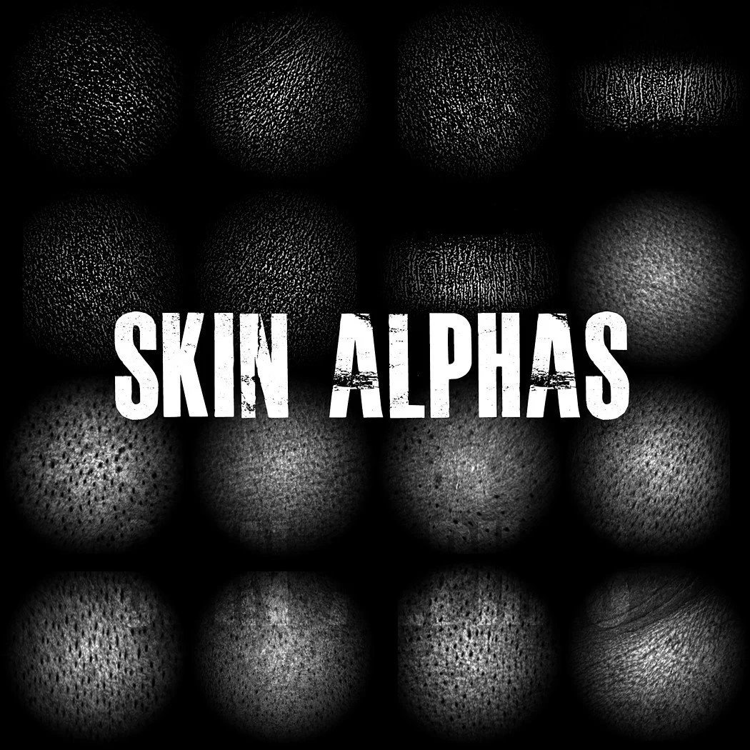 Zbrush Skin Alphas скачать