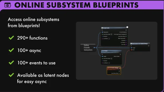 Online Subsystem Blueprints скачать