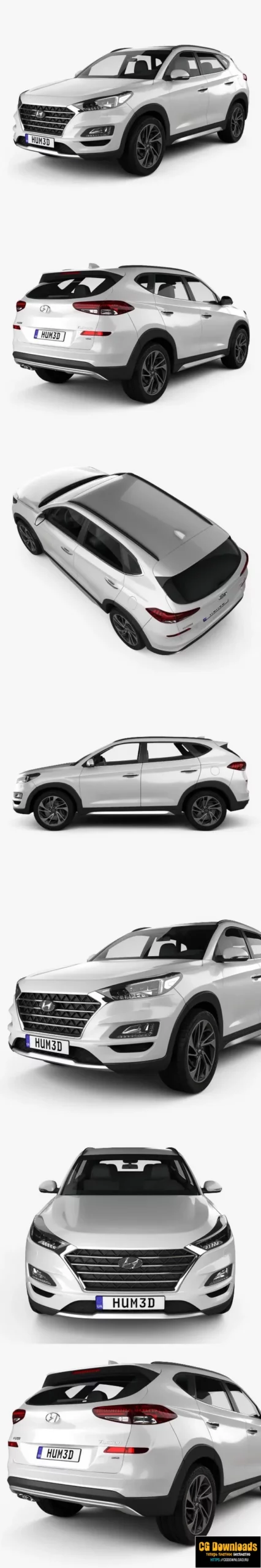 Hyundai Tucson 2018 3D модель