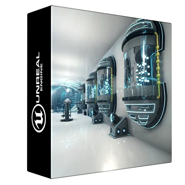 4 in 1 Modular Futuristic Sci-Fi Projects Bundle