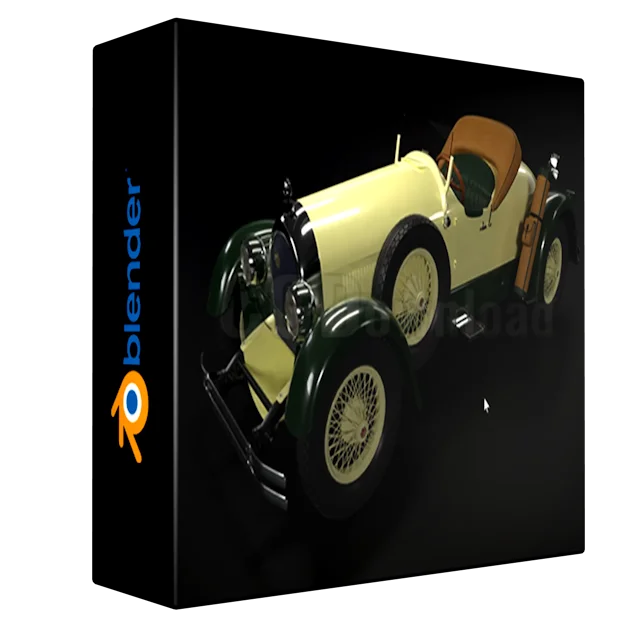 Create a Classic Speedster with Blender