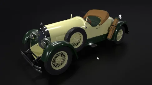 Create a Classic Speedster with Blender скачать