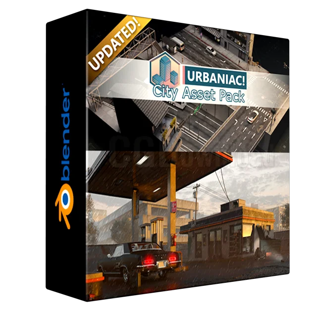 Urbaniac! City Asset Pack v2.50 Pro