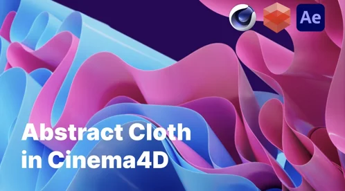 Abstract Cloth Animation in Ciema4D скачать