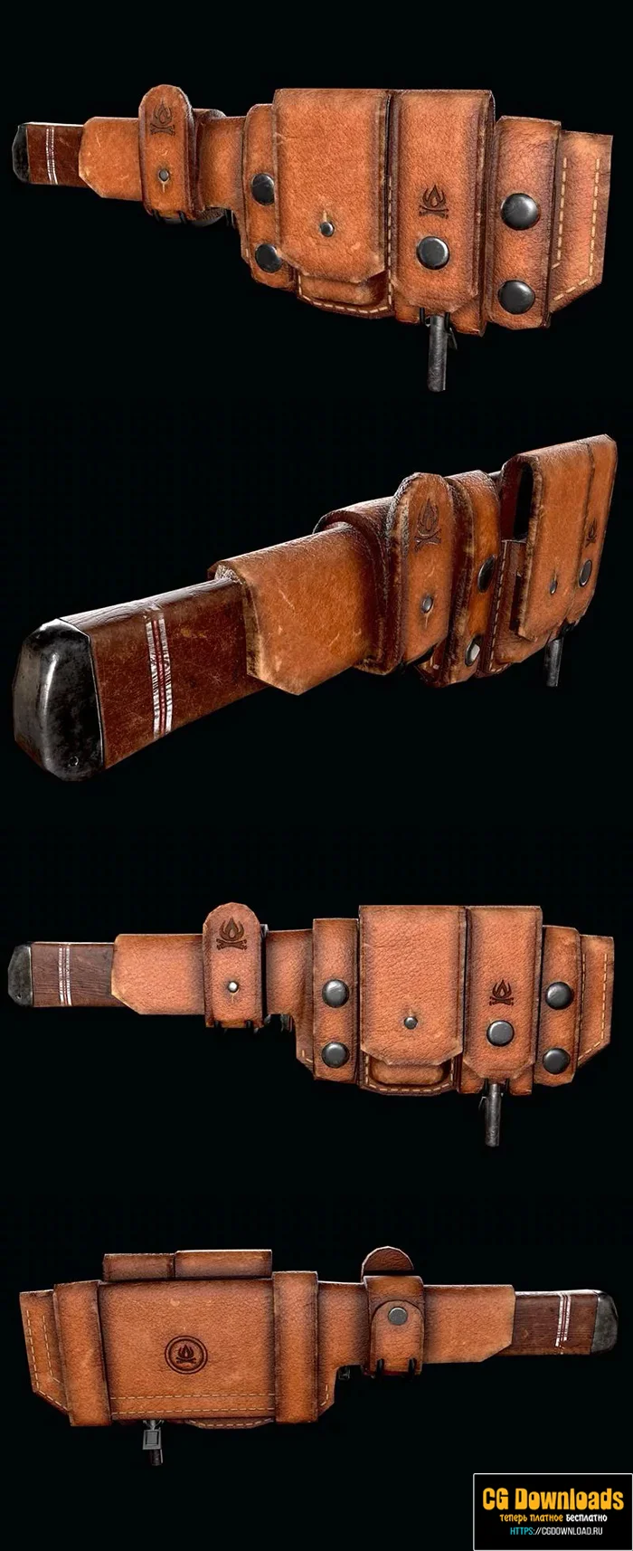 Knife Sheath 3D модель