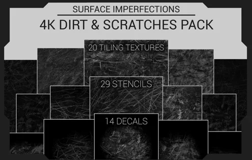 Surface Imperfections - Dirt & Scratches Pack скачать