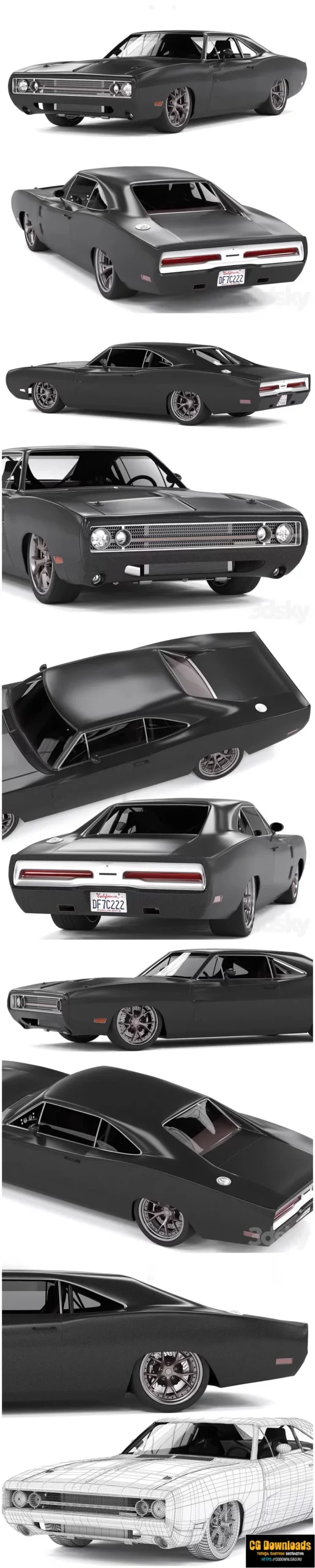 Dodge Charger 3D модель