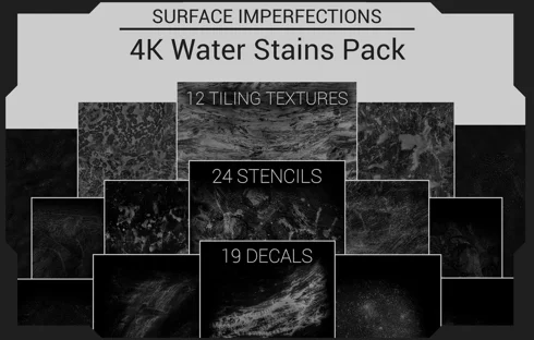 Surface Imperfections - Water Stains Pack скачать