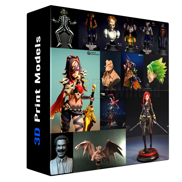 3D Print Models Bundle