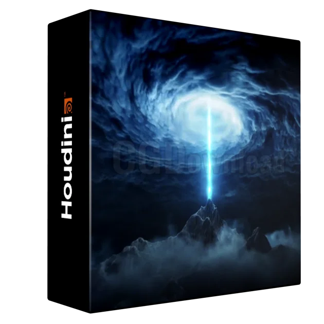 Magical Energy Beam - Houdini & Nuke VFX Course