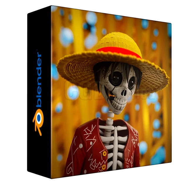 Skeleton Luffy - Character Creation for Beginners in Blender