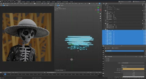 Skeleton Luffy - Character Creation for Beginners in Blender скачать