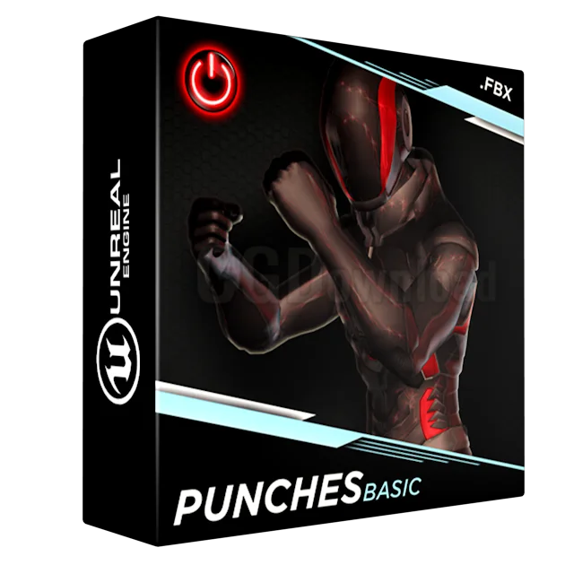 Punch Basic – MoCap Animation Pack