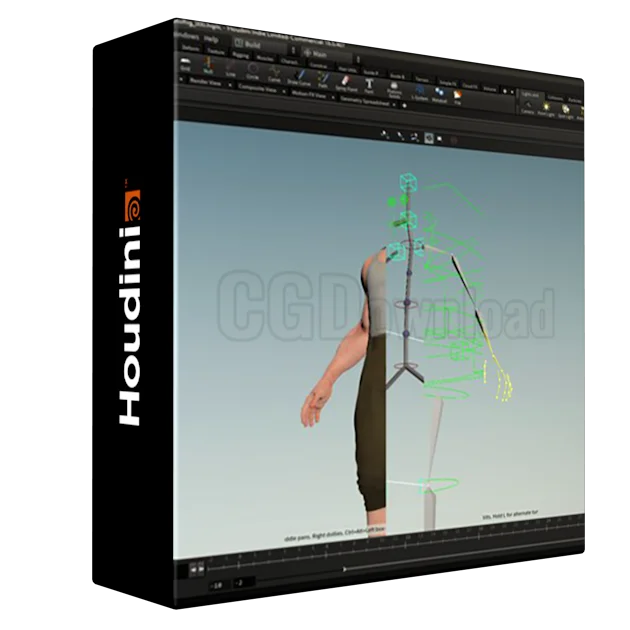 Basic Auto-Rigging for Games in Houdini