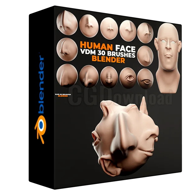 Human Face Vdm Brushes