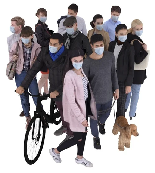 Render People Masked People Collection скачать