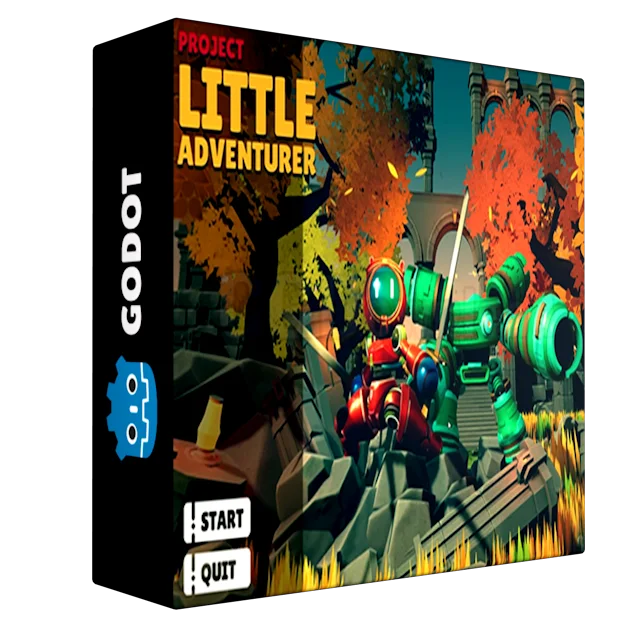 Little Adventurer: Learn to make a 3D action game with Godot