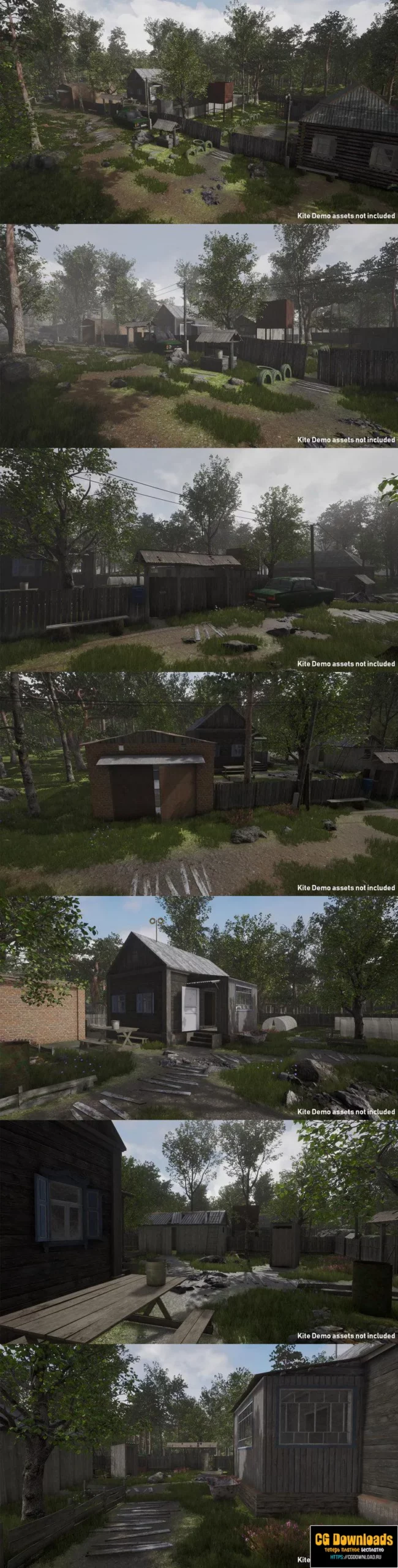 Soviet Village Environment Pack скачать