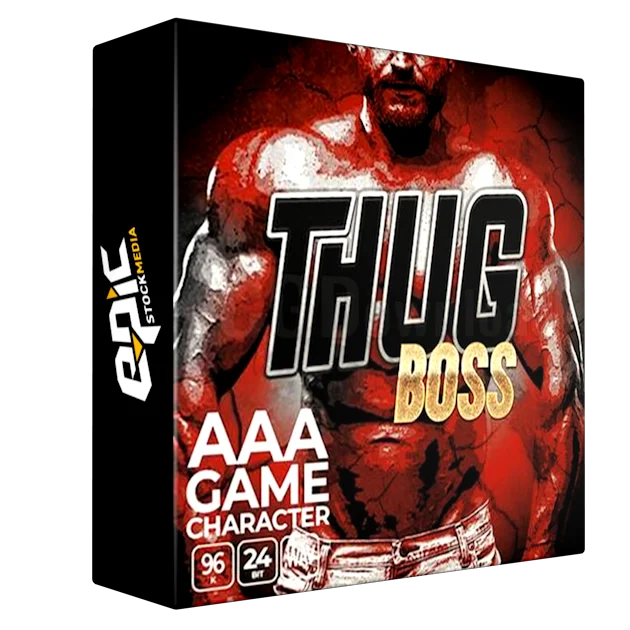 Epic Stock Media - AAA Game Character Thug Boss