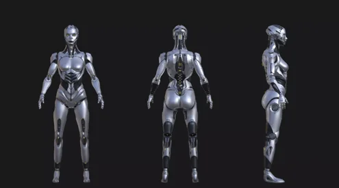 Modular Robot Girl скачать