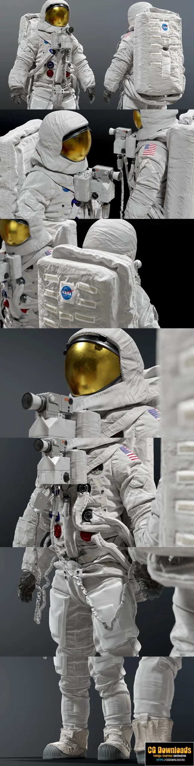 SPACESUIT NASA APOLLO 11 скачать