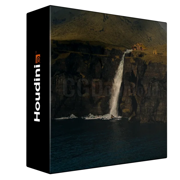 The Faroe Islands in Houdini