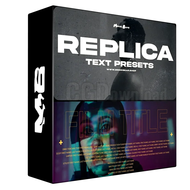 Moonbear – REPLICA – Text Presets