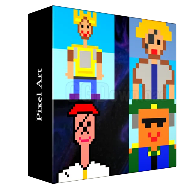 Make & Monetize Pixel Art Characters