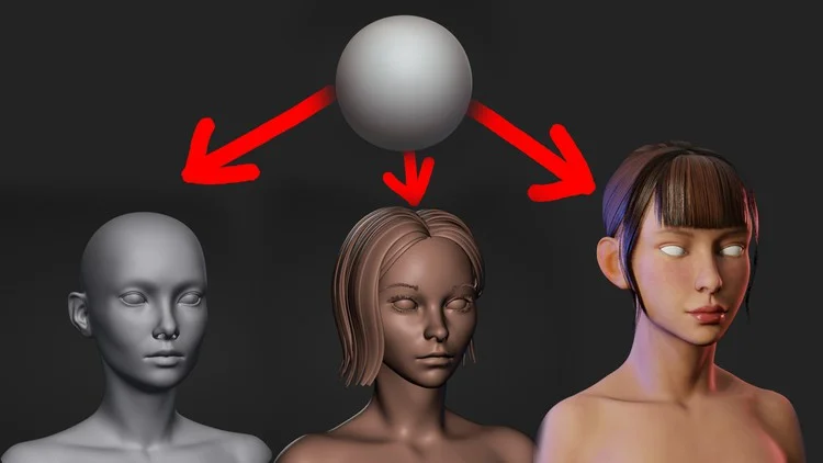 Blender head sculpting for beginners скачать