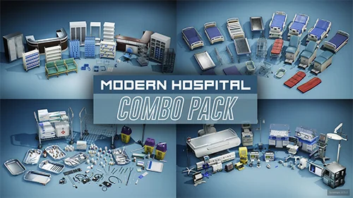 Hospital - COMBO Prop Pack (VOL 1-6) скачать