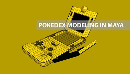 From Concept to 3D Pokedex Modeling with Autodesk Maya скачать