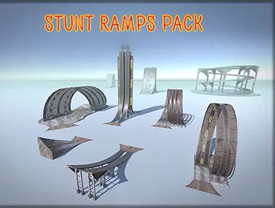 Stunt Race Track Ramp Pack скачать