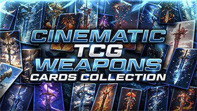 Cinematic TCG Weapons Cards Collection скачать