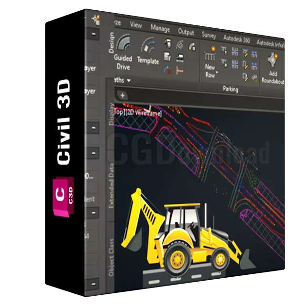 Civil 3d - Corridor Design With Vehicle Tracking