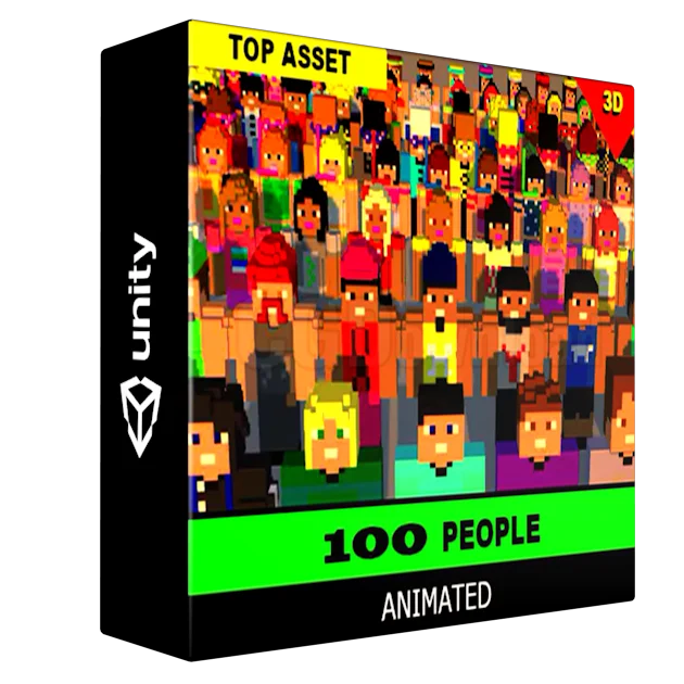 100 People - Animated Characters Pack