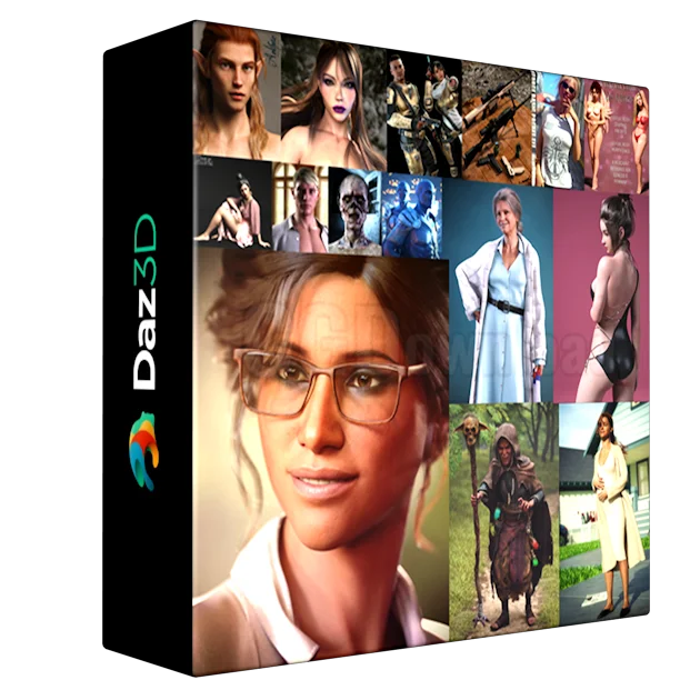 DAZ 3D, Poser Bundle 1 Ноябрь 2023