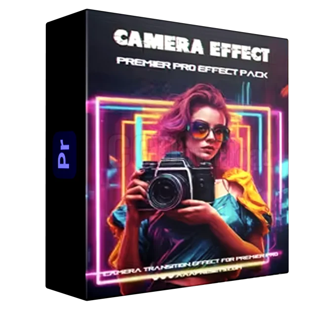 Camera Click Flash Transition for Adobe Premiere Pro