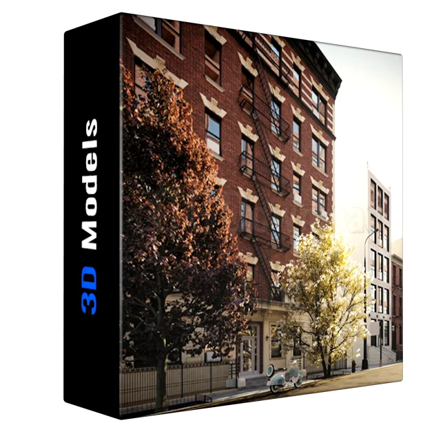 3D Exteriors New York Scene