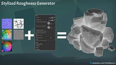 Stylized Roughness Generator for Substance Painter скачать